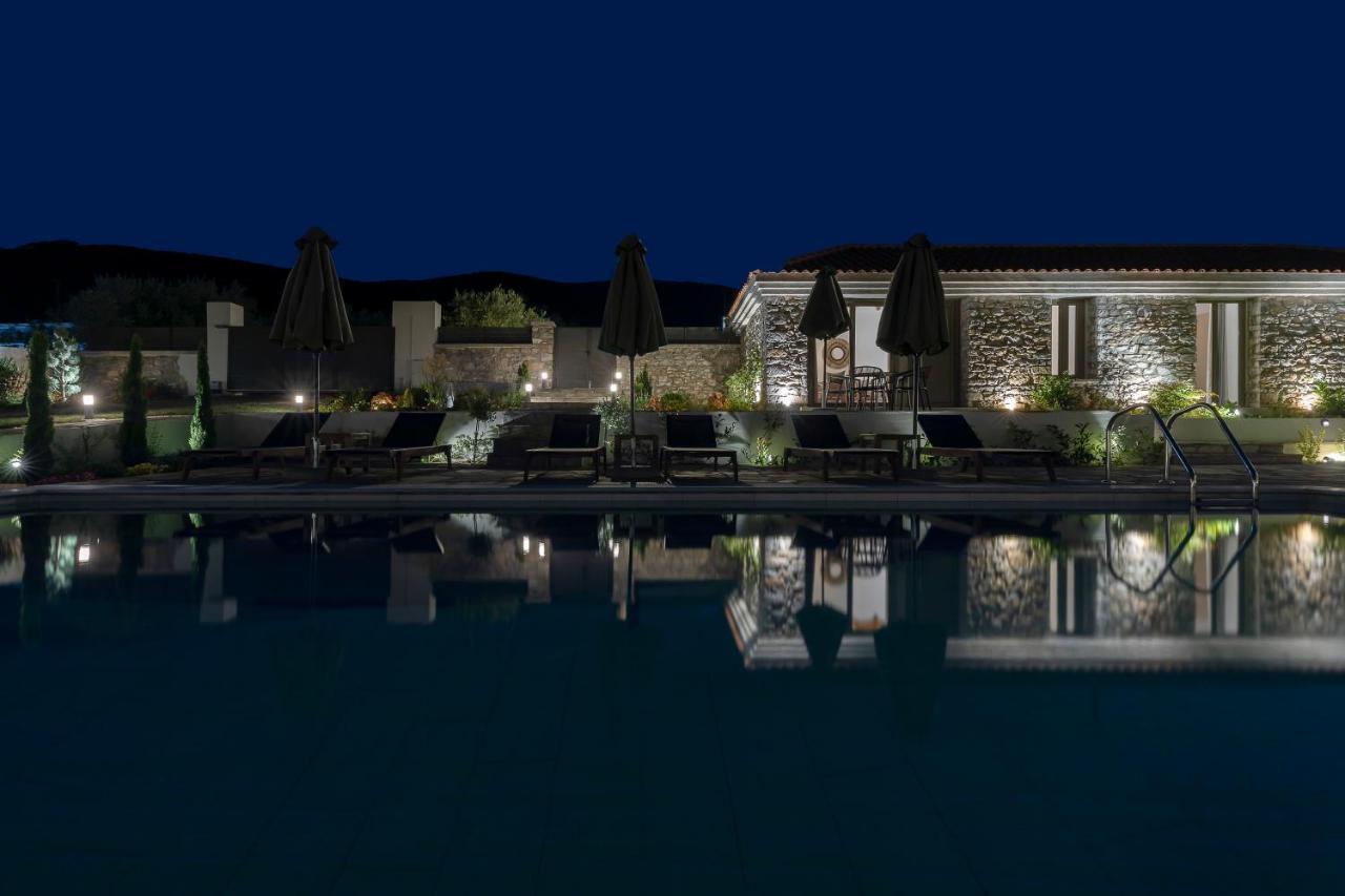 Lichnos Luxury Suites Sourpi Exteriör bild
