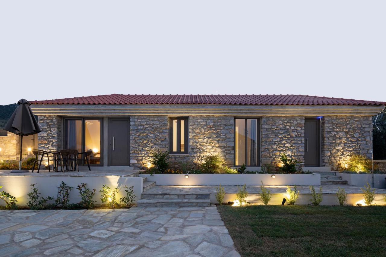 Lichnos Luxury Suites Sourpi Exteriör bild
