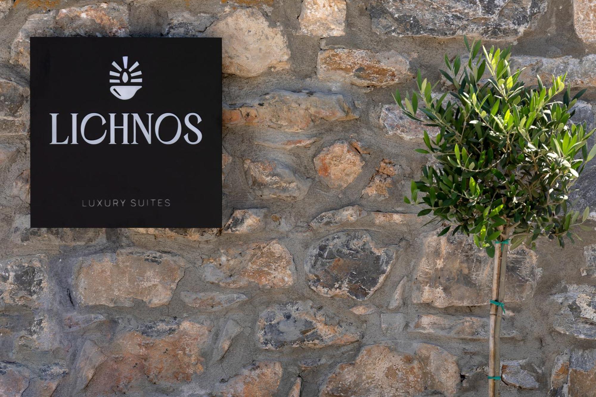 Lichnos Luxury Suites Sourpi Exteriör bild